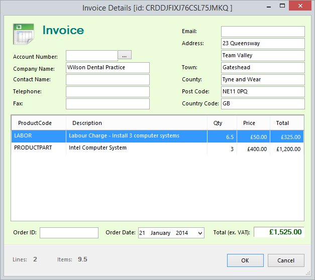 invoice